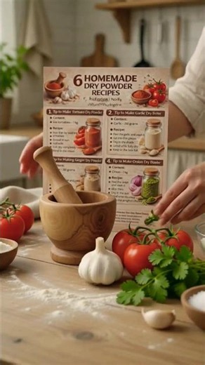 Simple Homemade Dry Powder details on description#nature