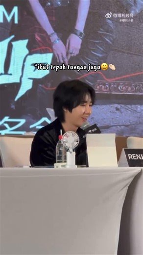 bee on Instagram: "apa yang bakal haechan lakuin kalo renjun jadi maknae😅 -260206 BIU fansign in Shanghai- cr. m4ng0_0 #haechan #renjun #chenle #nctdream"