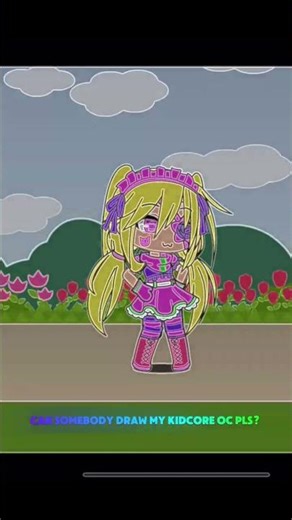 Can somebody draw my kidcore oc?