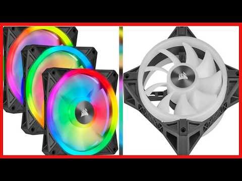 Corsair Triple Fan Kit with Stunning RGB Lighting and Quiet Cooling Performance