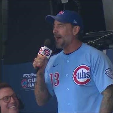 CM Punk Sings "Take Me Out to the Ballgame" During 7th Inning Stretch! | 09/05/2025