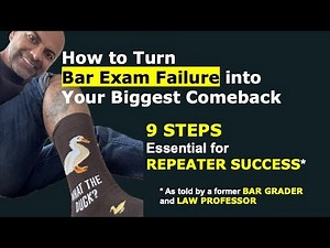 Failed the Bar Exam? 9 Steps for Repeater Success