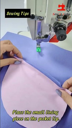 How to Sew a Perfect Straight Welt Pocket | Easy Sewing Tutorial for Beginners|Sew it right