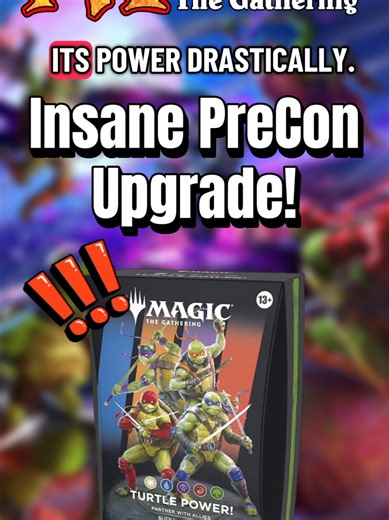 Turtle Power Upgrade in Commander Precon Decks