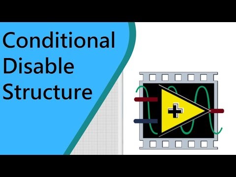 LabVIEW in Tamil_Conditional Disable structure