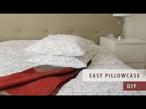 how to sew a pillow case | bedding set ep. 2