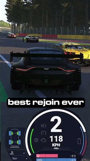 best rejoin ever #simracing #fanatec #granturismo