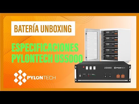 Batería Pylontech US5000, Especificaciones & Unboxing.