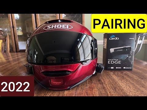 Packtalk Edge Installation Shoei Neotec 2 Helmet | How to Pair