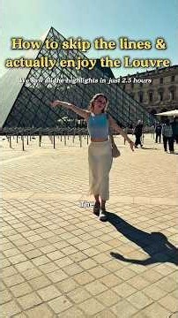 The best way to see the Louvre #louvre #travel #paris