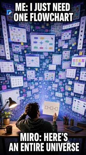 Need One Flowchart, Not a Whole Workspace 😭 | Miro AI Alternative