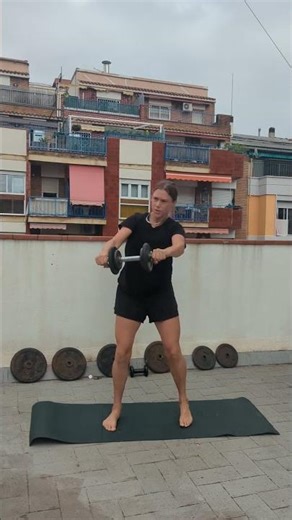 Standing DB Reverse Woodchop | Harri Flower PT