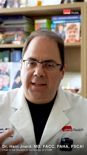 With the recent launch of the Sealy Heart and Vascular Institute, UTMB Health is expanding access to advanced cardiovascular care and uniting clinical services, research and education under the leadership of Dr. Hani Jneid, supported by new programs, AI supported detection and expanded fellowship training. Together, these efforts strengthen cardiovascular health for Texas and beyond. https://utmb.us/etc | UTMB Health