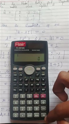 How to use calculator fx-570ms for square root ! Solve Quadratic equation using calculator #shorts