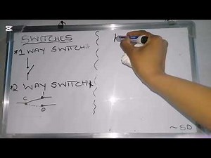 Two way switch: How to test and wire a 2 way switch.