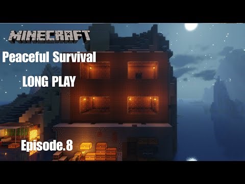Peaceful Survival – A Silent Journey Episode 8 : Building My Home