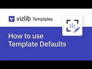 Vizlib Templates for Qlik Sense: How to use Vizlib Template Defaults