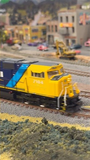 ONT 2104 entered the yard #funrun #texas #temple #railfun #modeltrains #centramod #ontario #canada
