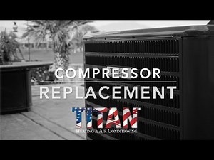 How to replace a compressor on an AC unit