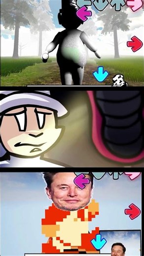 FNF Nocturnal Protocol BUT Original vs Animation vs Meme