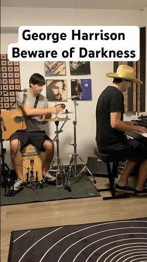 Beware of Darkness by George Harrison Cover - weapons movie #weapons #georgeharrison #beatles #cajon