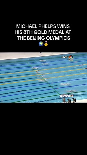 Michael Phelps Wins 8th Gold Medal at Beijing Olympics