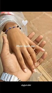 Mere Haath Mein Tera Haath Ho ❤️🥀| Romantic Lyrics I Aesthetic Song Status✨#shorts