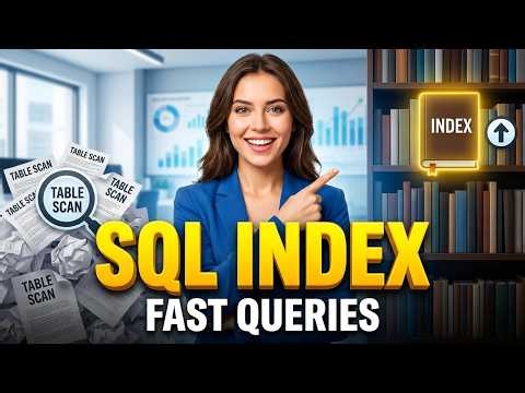 SQL Server Indexing Explained in 1 Video | Clustered vs Non-Clustered