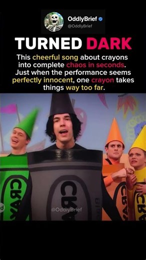 The Crayon Song Got DARK Fast