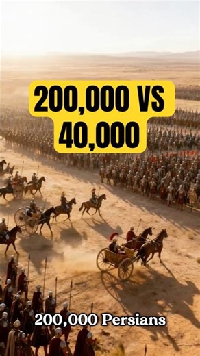 Alexander the Great vs 200,000 Soldiers | Battle of Gaugamela