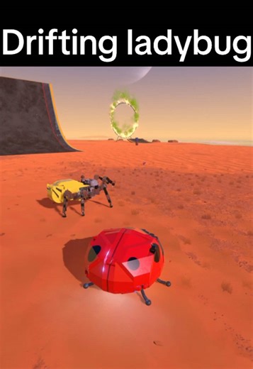 Flying Ladybug in Grounded Gameplay