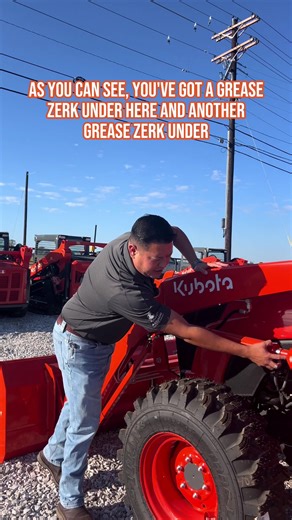 🛑 STOP MISSING THESE GREASE POINTS! 🛑 Regular maintenance is key to keeping your Kubota running strong, but some grease zerks are sneaky. Ken from Springdale Tractor Co. walks you through the 3 most common spots owners overlook: 1. The main Loader Cylinder (It's hidden, but crucial!) 2. The Front Pivot Axle (Tucked away, easy to miss!) 3. The 3-Point Adjustment Link (Check the back side!) (BONUS!) The Universal Quick Attach (Keeps implements easy to swap!) Keep your Kubota running in top shape