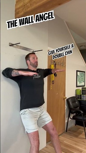 The Wall Angel Exercise | Improve Posture For Shoulder Pain
