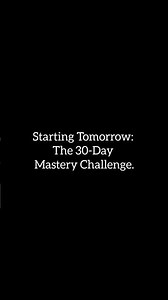 Can you finish the 30-Day Mastery Challenge? 🧠🔥 #motivation #viral #trending #mindset #youtubeshorts