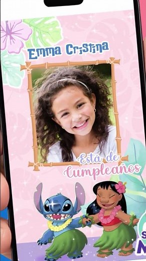 Video Invitación Lilo y Stitch - ¡La mejor invitación animada!