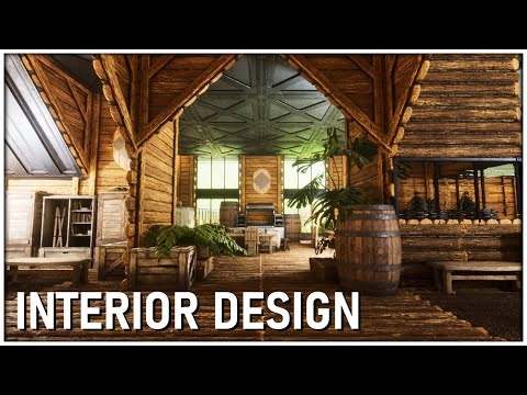 Ark Survival Ascended: A-Frame Interior Decorating