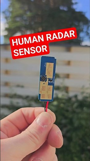 Tiny Radar Sensor Tracks Me in Real Time. #ESP32 #DIYElectronics #RadarSensor #Arduino #diy
