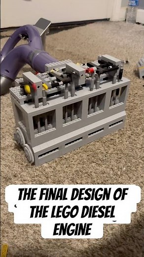 Lego diesel engine #cool #legoengine #engine #lego