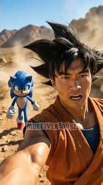 🔥 Goku vs Sonic: Who is REALLY the fastest in the universe?