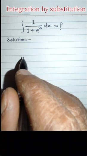 Class 12 maths||Integration||exponential function||short video||