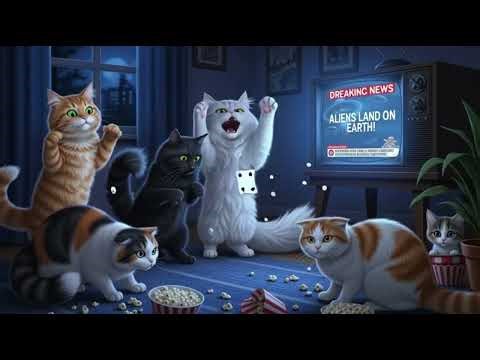 Cats vs Aliens: The Feline Guardians Save Earth 🐱👽