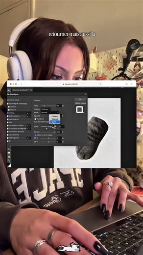 Tuto Cursor cute : une patte de chat + un pc #customcursor #tutorial #photopea #design #tech