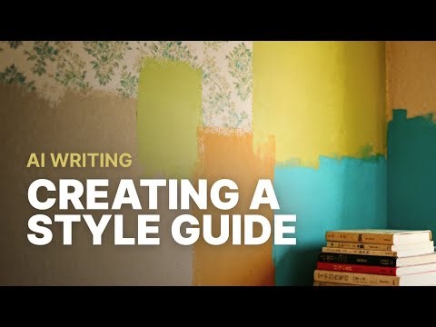 Creating Style Guides for AI Writing - Novelcrafter Live