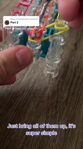 Rainbow Loom Bracelet Looping Tutorial