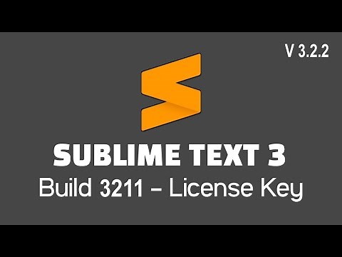 Sublime text register without money | Sublime text Register | Register Sublime text 3.2.2