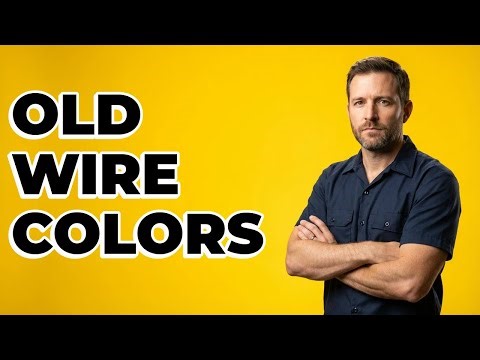 What Are Common Older Wiring Color Codes?