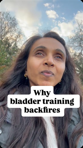 When the bladder is not on the best behavior and it doesn’t listen to what you have to say, you think you need to be that strict parent and just go out there and train your bladder. If it’s not listening, you just gotta punish it. You just gotta have a better schedule and All you need is more willpower. Whatever the reasons you tell yourself are. The number one reason the bladder training is not working. it’s because it’s not sequenced right it needs to be something that happens after you have d