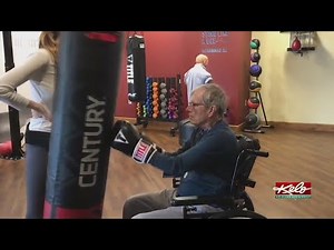 Boxing class designed to help those with Parkinson's Disease