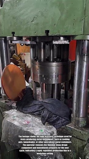 Hydraulic Deep Drawing of Copper Bowls