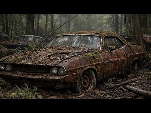 Extreme Rust Restoration 1970 Dodge Challenger Saved From Nature | ASMR Car Restoration